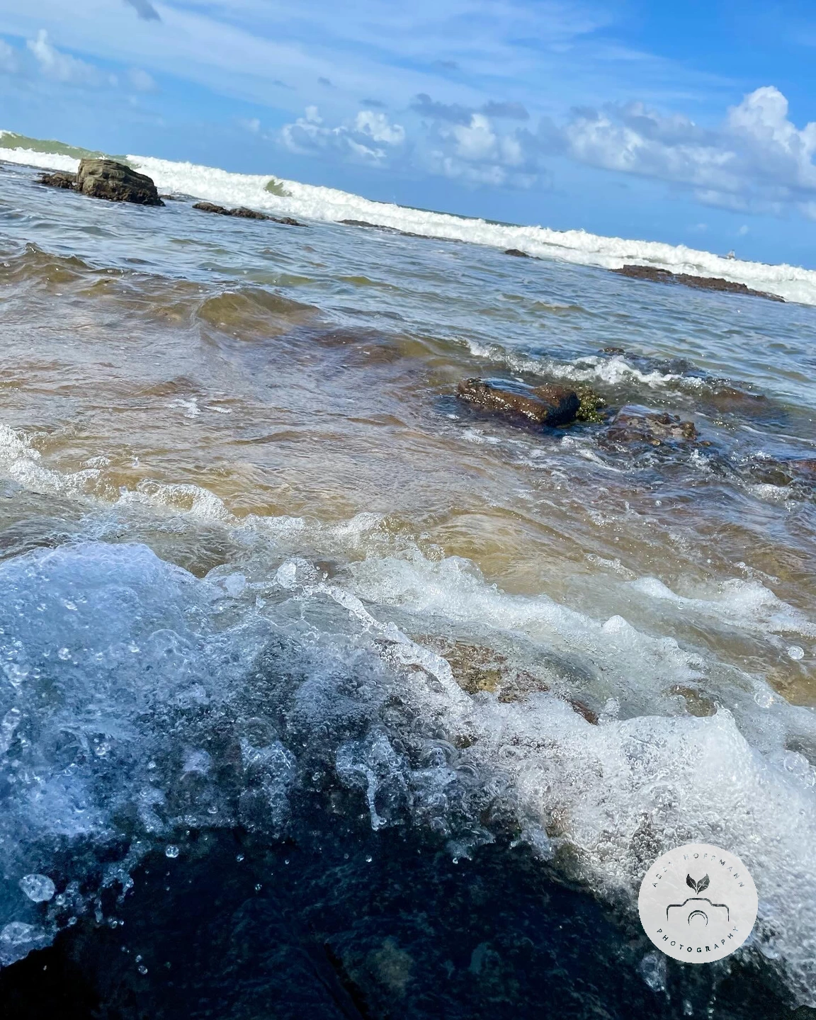 Beach wave photograph