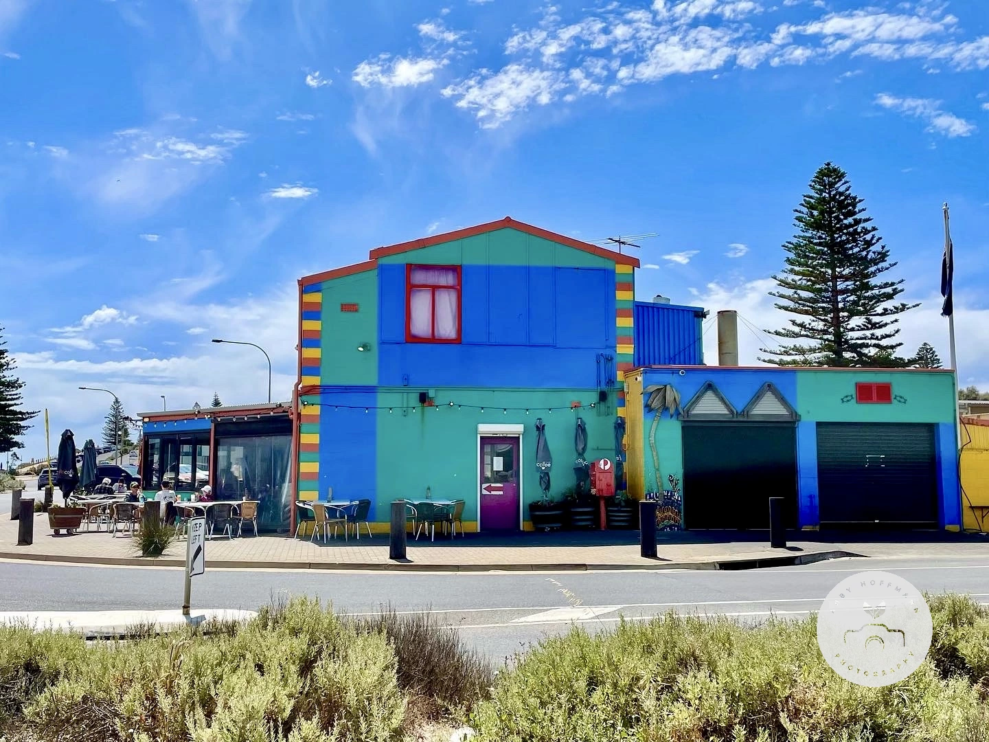 colourful coastal building